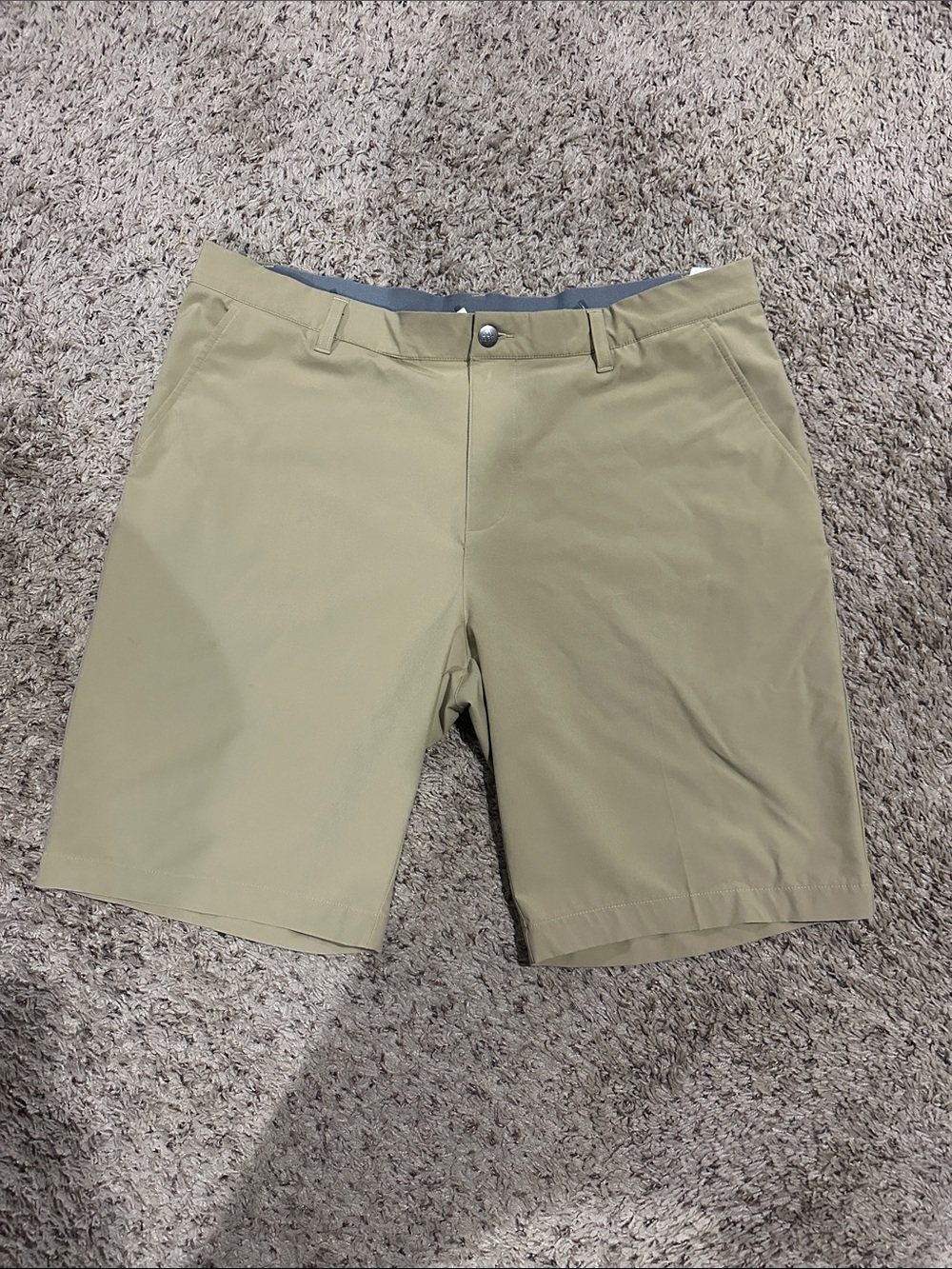 Adidas Men's golf Performance Chino Shorts - Khaki